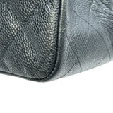 シャネル CHANEL デカマトラッセ30 A35200 17番台 ブラック ゴールド金具 キャビアスキン レディース ショルダーバッグ