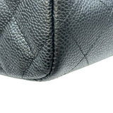 シャネル CHANEL デカマトラッセ30 A35200 17番台 ブラック ゴールド金具 キャビアスキン レディース ショルダーバッグ