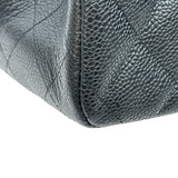 シャネル CHANEL デカマトラッセ30 A35200 17番台 ブラック ゴールド金具 キャビアスキン レディース ショルダーバッグ