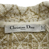 クリスチャン・ディオール Christian Dior マクロカナージュ ニットショートスリーブジャケット 514V13A9520 ホワイト コットン レディース その他アウター