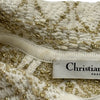 クリスチャン・ディオール Christian Dior マクロカナージュ ニットショートスリーブジャケット 514V13A9520 ホワイト コットン レディース その他アウター