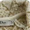 クリスチャン・ディオール Christian Dior マクロカナージュ ニットショートスリーブジャケット 514V13A9520 ホワイト コットン レディース その他アウター