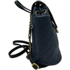 シャネル CHANEL CCフィリグリーバックパック A57090 26番台 ネイビー ゴールド金具 キャビアスキン レディース リュック・デイパック