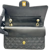 シャネル CHANEL マトラッセ25 A01112 25番台 ブラック ゴールド金具 キャビアスキン レディース ショルダーバッグ