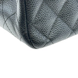 シャネル CHANEL マトラッセ25 A01112 25番台 ブラック ゴールド金具 キャビアスキン レディース ショルダーバッグ