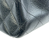 シャネル CHANEL マトラッセ25 A01112 25番台 ブラック ゴールド金具 キャビアスキン レディース ショルダーバッグ
