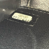 シャネル CHANEL CCフィリグリーバニティバッグ A93344 27番台 ネイビー ゴールド金具 キャビアスキン レディース ショルダーバッグ