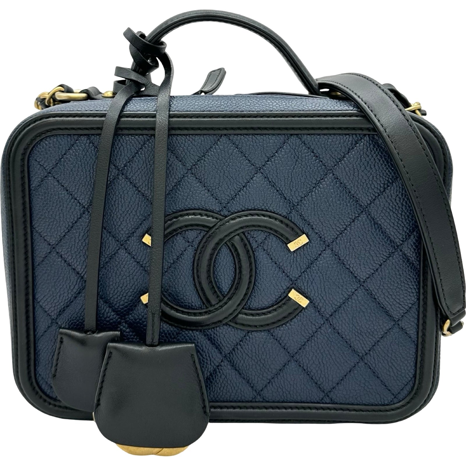 シャネル CHANEL CCフィリグリーバニティバッグ A93344 27番台