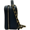 シャネル CHANEL CCフィリグリーバニティバッグ A93344 27番台 ネイビー ゴールド金具 キャビアスキン レディース ショルダーバッグ