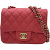 シャネル CHANEL ミニマトラッセ18 A35200 30番台 ピンク ゴールド金具 ラムスキン レディース ショルダーバッグ