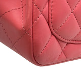 シャネル CHANEL ミニマトラッセ A35200 30番台 ピンク ゴールド金具 ラムスキン レディース ショルダーバッグ