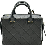 シャネル CHANEL CCフィリグリースモールバニティケースショルダー AS3344 ブラック ゴールド金具 カーフスキン レディース ショルダーバッグ