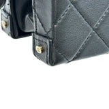 シャネル CHANEL CCフィリグリースモールバニティケースショルダー AS3344 ブラック ゴールド金具 カーフスキン レディース ショルダーバッグ