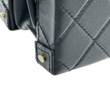 シャネル CHANEL CCフィリグリースモールバニティケースショルダー AS3344 ブラック ゴールド金具 カーフスキン レディース ショルダーバッグ