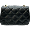 シャネル CHANEL マトラッセ ミニフラップバッグ AS2473 ブラック ゴールド金具 ラムスキン レディース ショルダーバッグ
