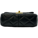 シャネル CHANEL マトラッセ ミニフラップバッグ AS2473 ブラック ゴールド金具 ラムスキン レディース ショルダーバッグ