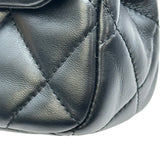 シャネル CHANEL マトラッセ ミニフラップバッグ AS2473 ブラック ゴールド金具 ラムスキン レディース ショルダーバッグ