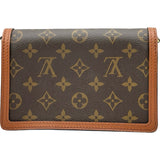 ルイ・ヴィトン LOUIS VUITTON ポルトフォイユ・ドーフィーヌ M68746 ブラウン モノグラム・リバース レディース ショルダーバッグ
