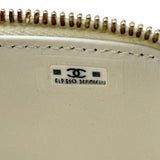シャネル CHANEL クラシックスモールバニティケース AP1340 ホワイト ゴールド金具 キャビアスキン レディース ショルダーバッグ