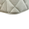 シャネル CHANEL クラシックスモールバニティケース AP1340 ホワイト ゴールド金具 キャビアスキン レディース ショルダーバッグ
