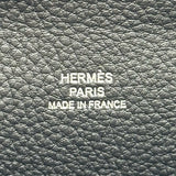 エルメス HERMES ヴィドポッシュ W刻印 ブラック シルバー金具 トゴ レディース ショルダーバッグ