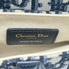 クリスチャン・ディオール Christian Dior ミニサドルバッグ M0447CTZQ ネイビー ゴールド金具 キャンバス レディース ショルダーバッグ