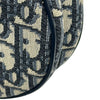 クリスチャン・ディオール Christian Dior ミニサドルバッグ M0447CTZQ ネイビー ゴールド金具 キャンバス レディース ショルダーバッグ