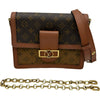 ルイ・ヴィトン LOUIS VUITTON ドーフィーヌMM M45958 ブラウン モノグラム ・キャンバス レディース ショルダーバッグ