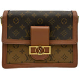 ルイ・ヴィトン LOUIS VUITTON ドーフィーヌMM M45958 ブラウン モノグラム ・キャンバス レディース ショルダーバッグ