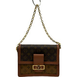 ルイ・ヴィトン LOUIS VUITTON ドーフィーヌMM M45958 ブラウン モノグラム ・キャンバス レディース ショルダーバッグ