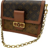 ルイ・ヴィトン LOUIS VUITTON ドーフィーヌMM M45958 ブラウン モノグラム ・キャンバス レディース ショルダーバッグ