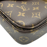 ルイ・ヴィトン LOUIS VUITTON ポシェット・メティスMM M4875 ブラウン モノグラム ・キャンバス レディース ショルダーバッグ