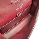 シャネル CHANEL マトラッセ 25 A01112 23番台 ブラック シルバー金具 キャビアスキン レディース ショルダーバッグ