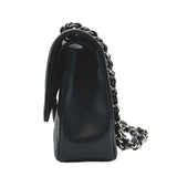 シャネル CHANEL マトラッセ 25 A01112 23番台 ブラック シルバー金具 キャビアスキン レディース ショルダーバッグ