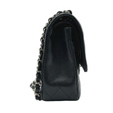 シャネル CHANEL マトラッセ 25 A01112 23番台 ブラック シルバー金具 キャビアスキン レディース ショルダーバッグ