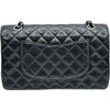 シャネル CHANEL マトラッセ 25 A01112 23番台 ブラック シルバー金具 キャビアスキン レディース ショルダーバッグ