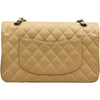 シャネル CHANEL マトラッセ 25 A01112 14番台 ベージュ シルバー金具 キャビアスキン レディース ショルダーバッグ