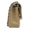 シャネル CHANEL マトラッセ 25 A01112 14番台 ベージュ シルバー金具 キャビアスキン レディース ショルダーバッグ