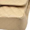 シャネル CHANEL マトラッセ 25 A01112 14番台 ベージュ シルバー金具 キャビアスキン レディース ショルダーバッグ