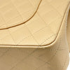 シャネル CHANEL マトラッセ 25 A01112 14番台 ベージュ シルバー金具 キャビアスキン レディース ショルダーバッグ