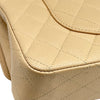 シャネル CHANEL マトラッセ 25 A01112 14番台 ベージュ シルバー金具 キャビアスキン レディース ショルダーバッグ