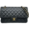 シャネル CHANEL マトラッセ 25 A01112 18番台 ブラックゴールド金具 キャビアスキン レディース ショルダーバッグ