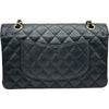 シャネル CHANEL マトラッセ 25 A01112 18番台 ブラックゴールド金具 キャビアスキン レディース ショルダーバッグ