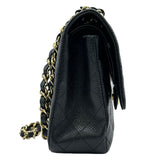 シャネル CHANEL マトラッセ 25 A01112 18番台 ブラックゴールド金具 キャビアスキン レディース ショルダーバッグ