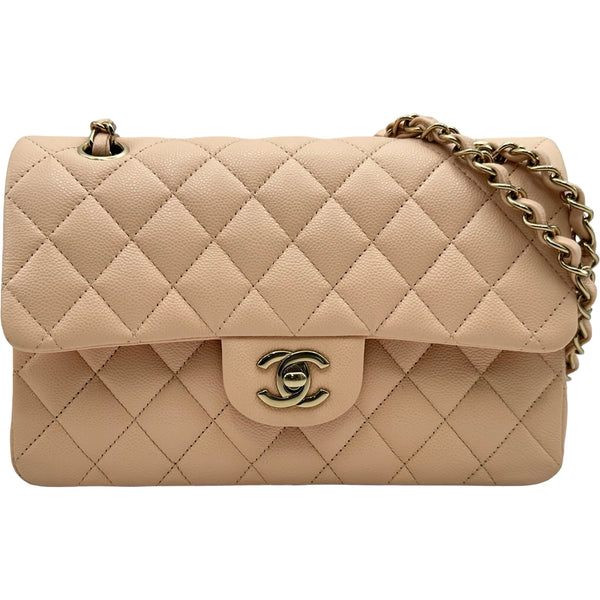シャネル CHANEL マトラッセ 23 A01113 ベージュ ゴールド金具
