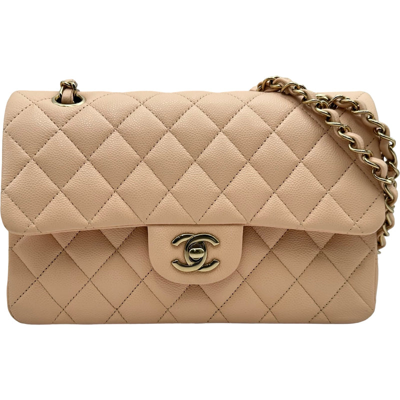 シャネル CHANEL マトラッセ 23 A01113 ベージュ ゴールド金具