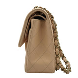 シャネル CHANEL マトラッセ 23 A01113 ベージュ ゴールド金具 キャビアスキン レディース ショルダーバッグ