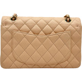 シャネル CHANEL マトラッセ 23 A01113 ベージュ ゴールド金具 キャビアスキン レディース ショルダーバッグ