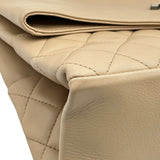 シャネル CHANEL ココマークフラップチェーンショルダー A07095 20番台 ベージュ シルバー金具 ラムスキン レディース ショルダーバッグ