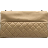シャネル CHANEL ココマークフラップチェーンショルダー A07095 20番台 ベージュ シルバー金具 ラムスキン レディース ショルダーバッグ